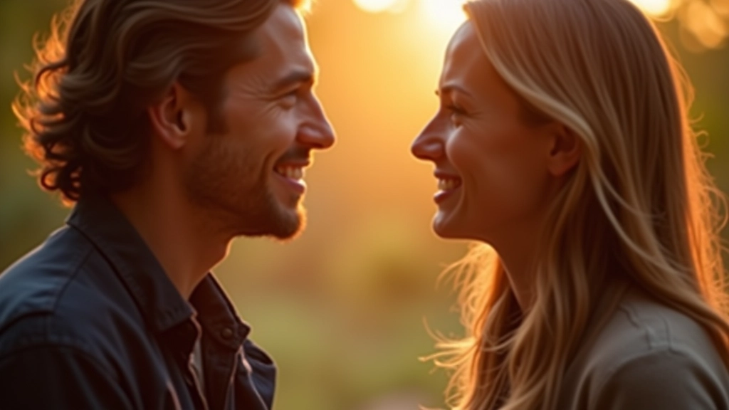 Zwei Menschen in emotionaler Verbindung, sich verstehend und unterstützend, Authentizität und Nähe ausstrahlend