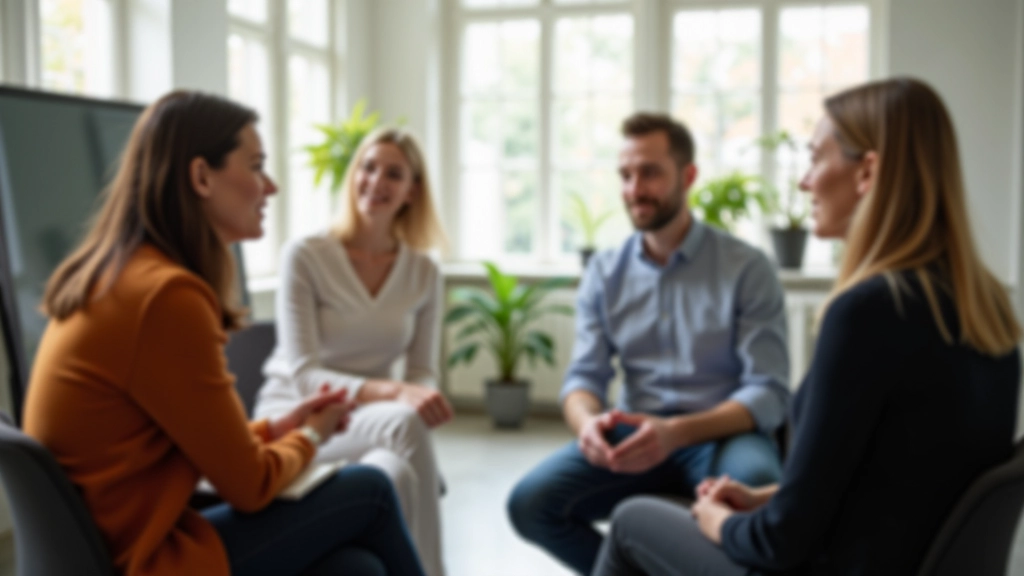 Gewaltfreie Kommunikation Workshop mit Teilnehmern im Dialog